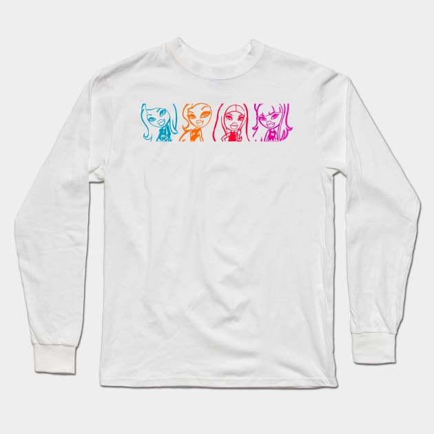 Bratz Squad Long Sleeve T-Shirt by KnockDown